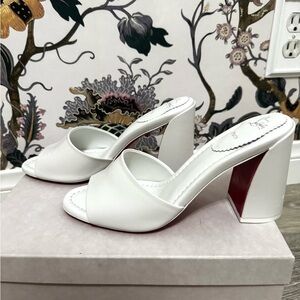 Louboutin new Jane Mule 85mm (40.5)